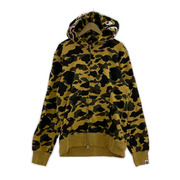 A BATHING APE パーカー(ジップアップ) WGM 1st CAMO SHARK (XL)
