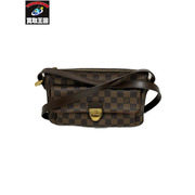 ルイヴィトン LOUIS VUITTON ラヴェッロ GM ショルダーバッグ ダミエ エベヌ N60006 ブラウン ゴールド金具  レディース