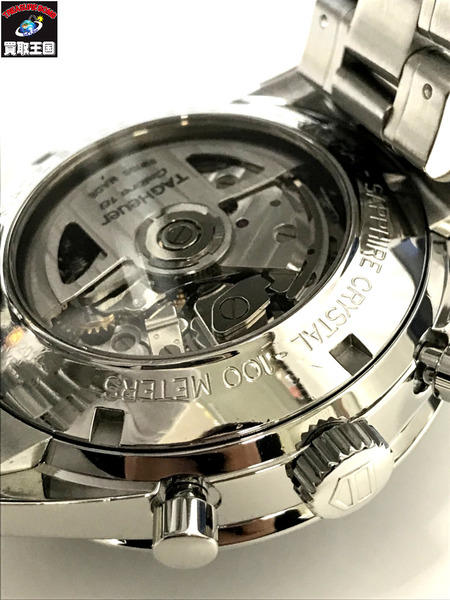 TAG HEUER タグホイヤー カレラ クロノグラフ デイト CV2010-3 ブラック シルバー 腕時計