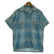 60s Towncraft S/S open collar shirt