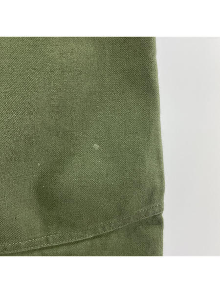 OLD・VINTAGE パンツ 60~70s FRENCH MILITARY メカニックパンツ L グリーン[値下]