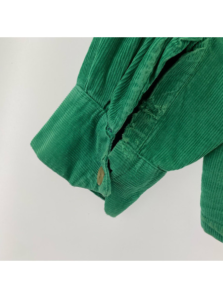 OLD・VINTAGE 長袖シャツ 50s コーデュロイシャツ 緑