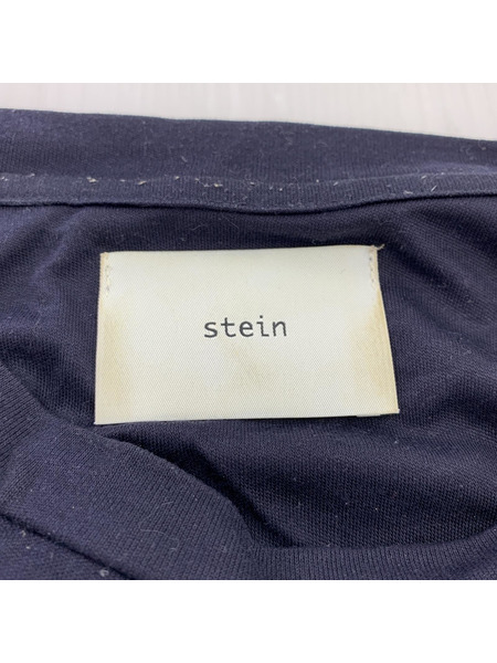 stein/PRINT SSTEE/HELVETICA/L/ネイビー