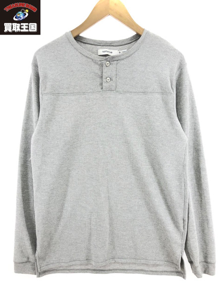 nonnative Trooper Henley Neck  グレー[値下]