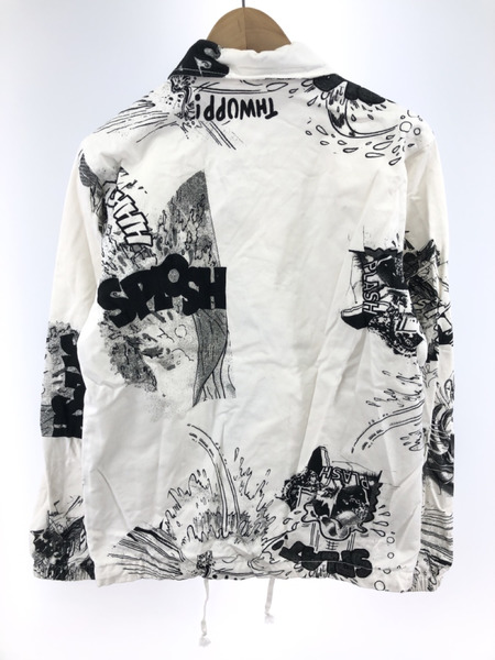 COMMEdesGARCONS SHIRT graphic print cotton jacket FI-J108(M)[値下]