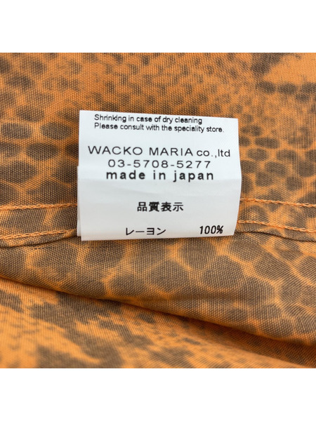 WACKO MARIA　PYTHON HAWAIIAN SHIRT (M)