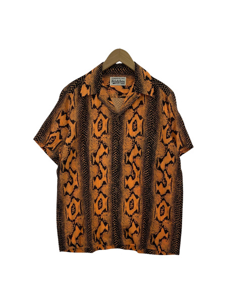 WACKO MARIA　PYTHON HAWAIIAN SHIRT (M)