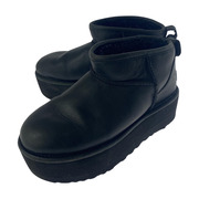 UGG レザームートンブーツ/BLK/23.0cm