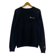 Champion スウェット・トレーナー 90s USA製 LOGO刺繍 黒 XL