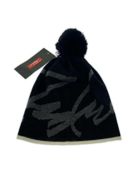 FUTURA LABORATORIES ボンボンニット帽 黒