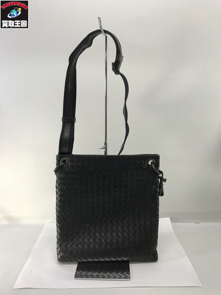 Bottega Venetta ショルダーバッグ イントレチャート 黒