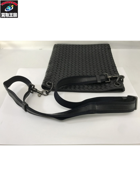 Bottega Venetta ショルダーバッグ イントレチャート 黒