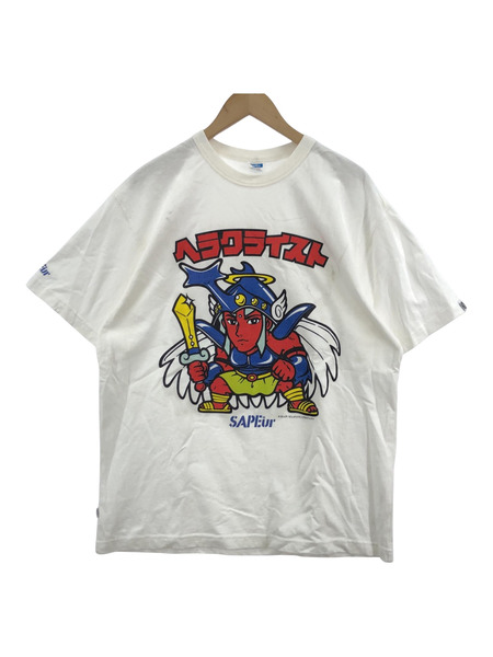 SAPeur ビックリマン ヘラクライスト Tシャツ 白 L