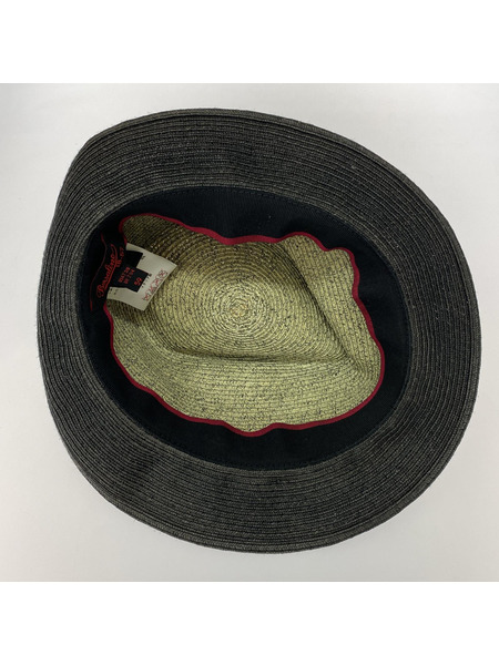 Borsalino ハット 麦ワラ帽子 7-1/4