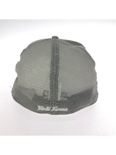 Supreme キャップ 2024SS/box logo mesh back new era/gray