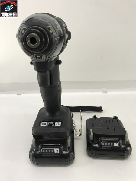 HiKOKI 10.8vコードレスインパクトドライバ ストロングブラック  WH12DCA(2LSB)