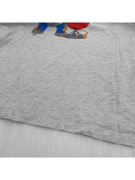 90s The Simpsons シンプソンズ ホーマー オフィシャル Tシャツ(XL) グレー
