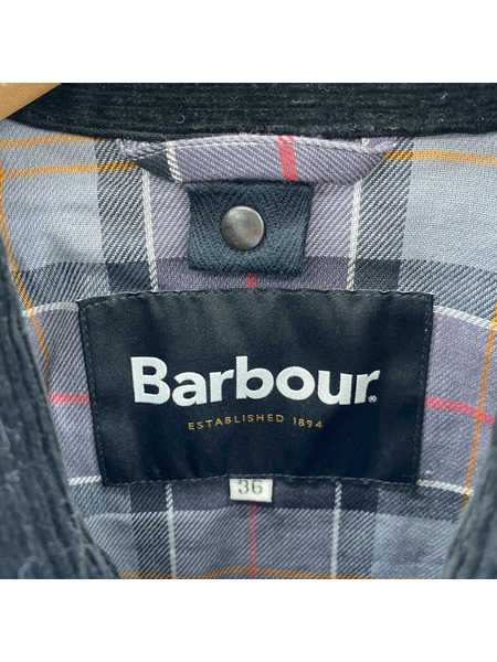 Barbour ジャケット FREAK'S STORE別注 BEDALE OS SLEAVE 黒 36