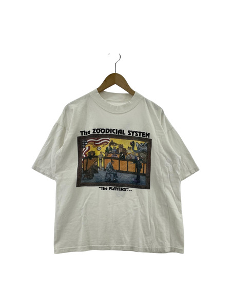 OLD 90s THE ZOODICIAL SYSTEM S/S カットソー ホワイト