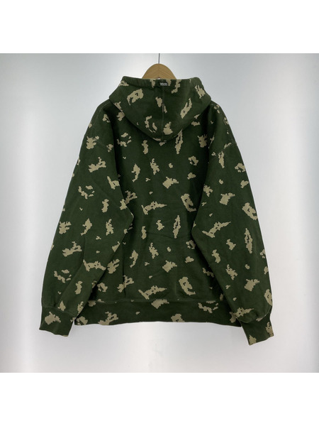 Supreme BOX LOGO パーカー　グリーン　XL