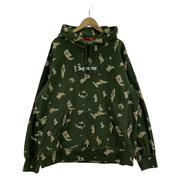 Supreme BOX LOGO パーカー　グリーン　XL