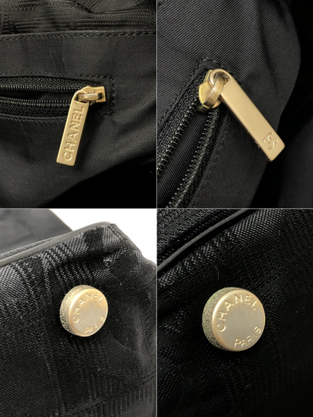 CHANEL　トートバッグ ニュートラベルライン　ブラック