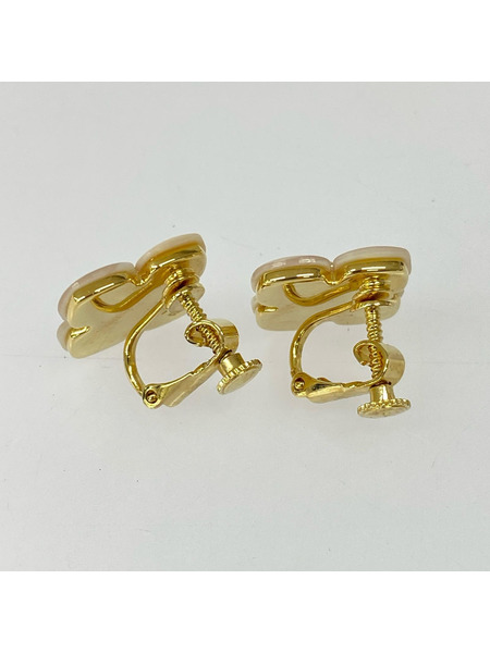 VA VENDOME AOYAMA ソノ他 VENDOME BOUTIQUE シェルフラワーイヤリング ピンク