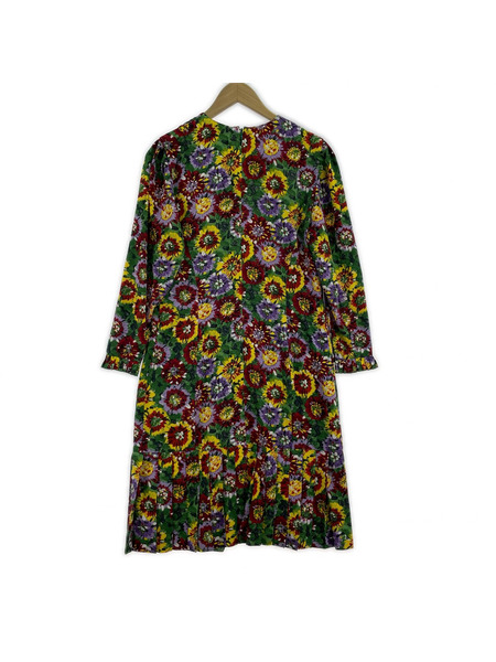 長袖ワンピース EXCELLENCE 花柄