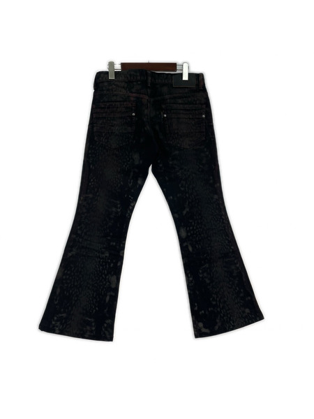 TORNADO MART コーティングフレアパンツ 631-9217008 黒 (M)