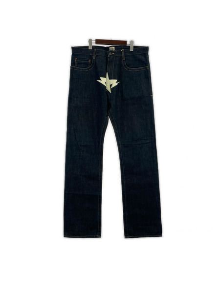 A BATHING APE フロントスター デニムパンツ インディゴ XL