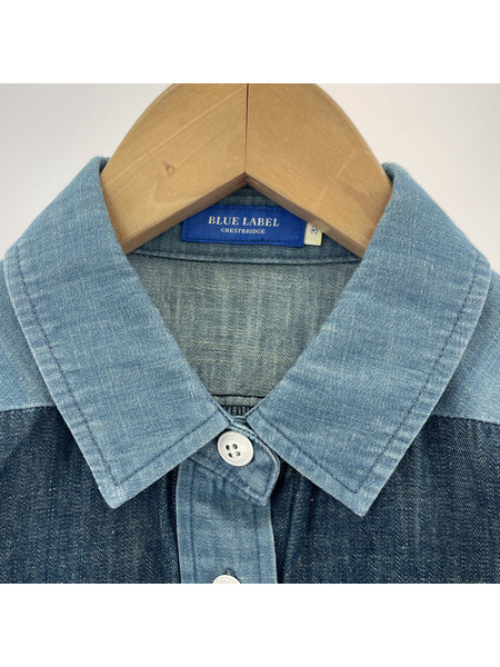 BURBERRY BLUE LABEL シャツ 青