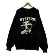 HYSTERIC GLAMOUR ヒスガールニット (XL) 黒