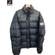COACH シグネチャー ダウンジャケット L NVY CE333