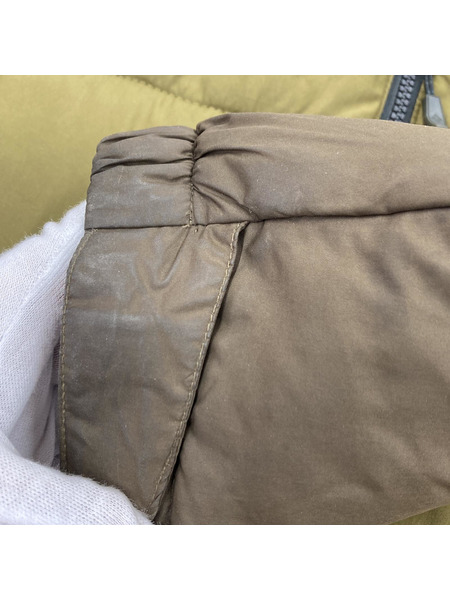 Columbia ジップアップ ダウンジャケット カーキ (M)[値下]