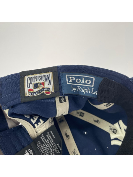 POLO RALPH LAUREN キャップ ×NEW ERA ヤンキース 紺