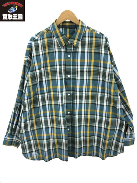 FreshService CORPORATE CHECK REGULAR COLLAR SHIRT ｜商品番号