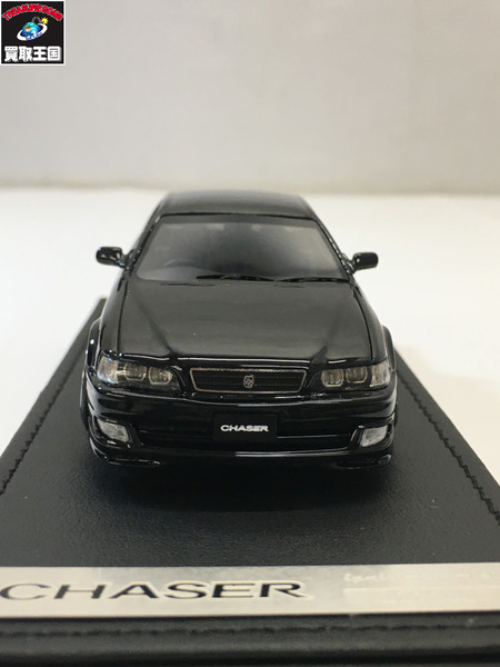 イグニッションモデル　トヨタチェイサーツアラーＶ(JZX100) ブラック 1/43