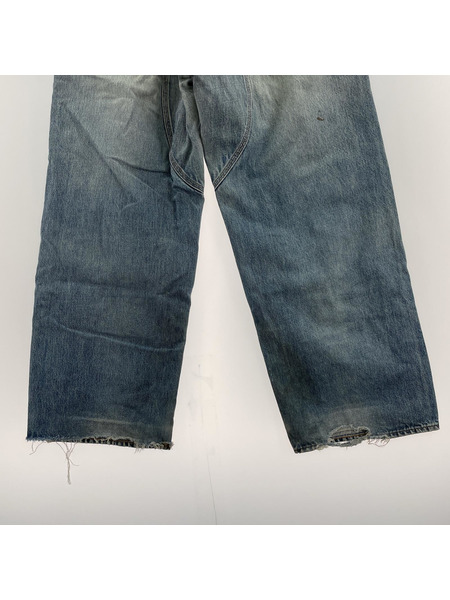 SUGARHILL 22SS FADED DOUBLE KNEE DENIM PANTS 30