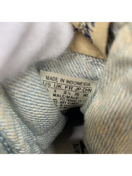 ADIDAS×JEREMY SCOTT スニーカー JS WINGS DENIM (24.5)