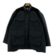 Sacai 24AW Grosgrain Bonding×Velvet Blouson フィールドジャケット