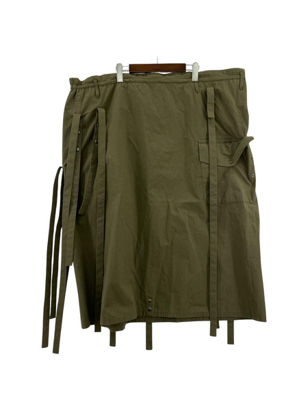 Yohji Yamamoto パンツ GATHERED TAPE SKIRT カーキ