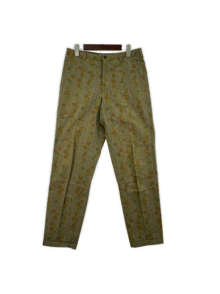 COMME des GARCONS パンツ 1997 総柄/スラックス カーキ L