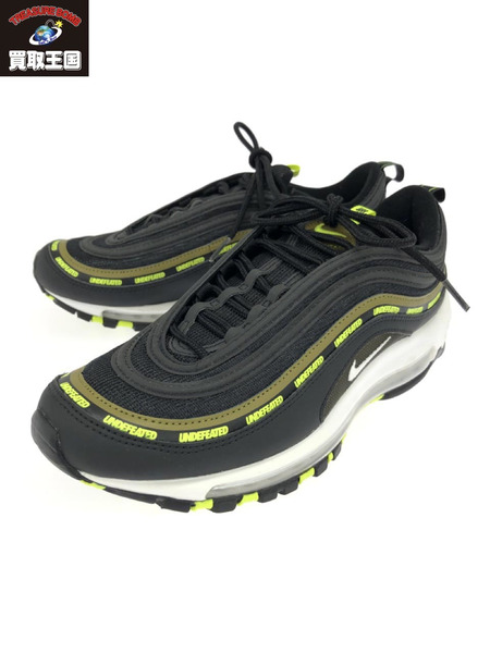 NIKE AIR MAX 97 UNDEFEATED(26.0㎝)黒イエロー[値下]