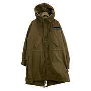 DIESEL W-MILES JACKET ライナー付モッズコート L カーキ