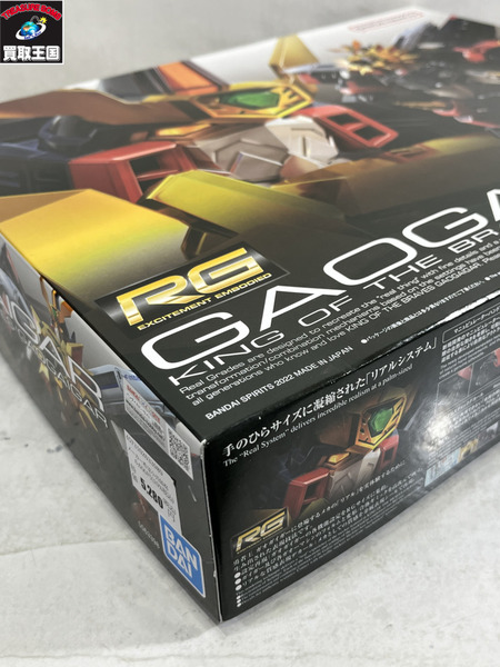RG ガオガイガー プラモデル　勇者王ガオガイガー