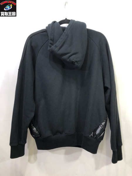 MONCLER パーカー ×adidas originals 23AW Fleece Hoodie (S)　黒