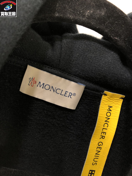 MONCLER パーカー ×adidas originals 23AW Fleece Hoodie (S)　黒