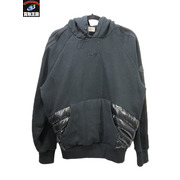 MONCLER パーカー ×adidas originals 23AW Fleece Hoodie (S)　黒