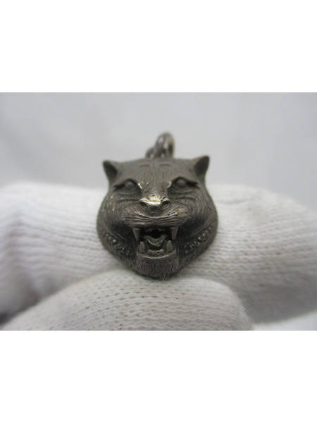 アクセサリー GUCCI キャットヘッドネックレス シルバー925