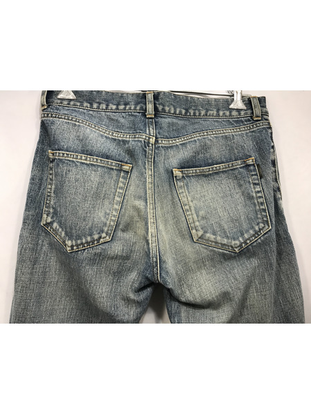 メンズラグ衣料 ダメージスリムデニム ライトブルー (29) 527509